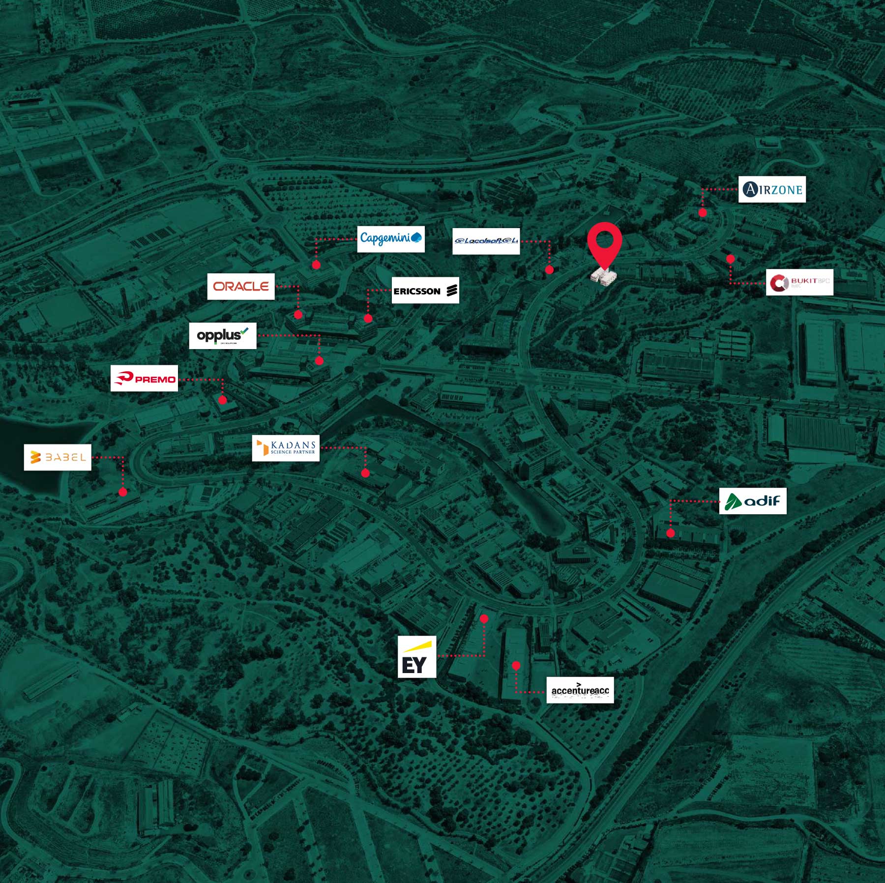 situacion Ubicación Málaga TechPark